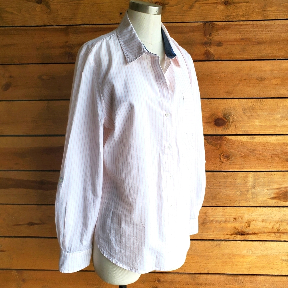 ❤️ Tommy Hilfiger pinned striped button-up